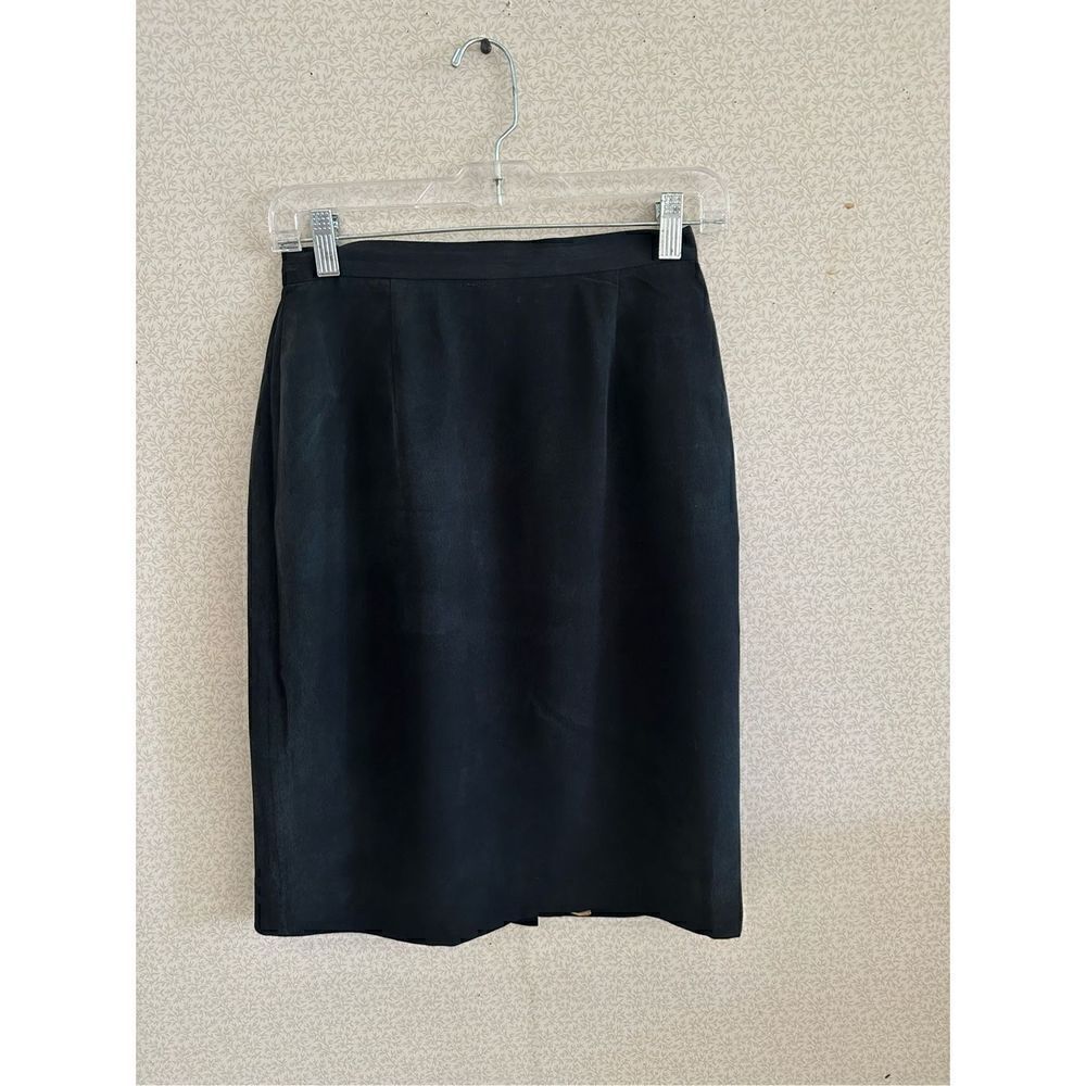 Vintage silk, pencil skirt